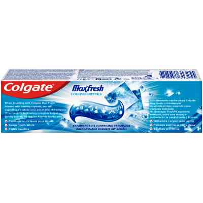Зубная паста Colgate Max Fresh Cooling Crystals 75 мл (8718951313255) Винница
