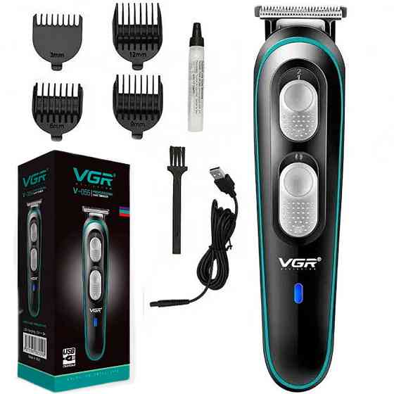 Профессиональная машинка для стрижки волос 5Вт,VGR V-055 SBR Киев