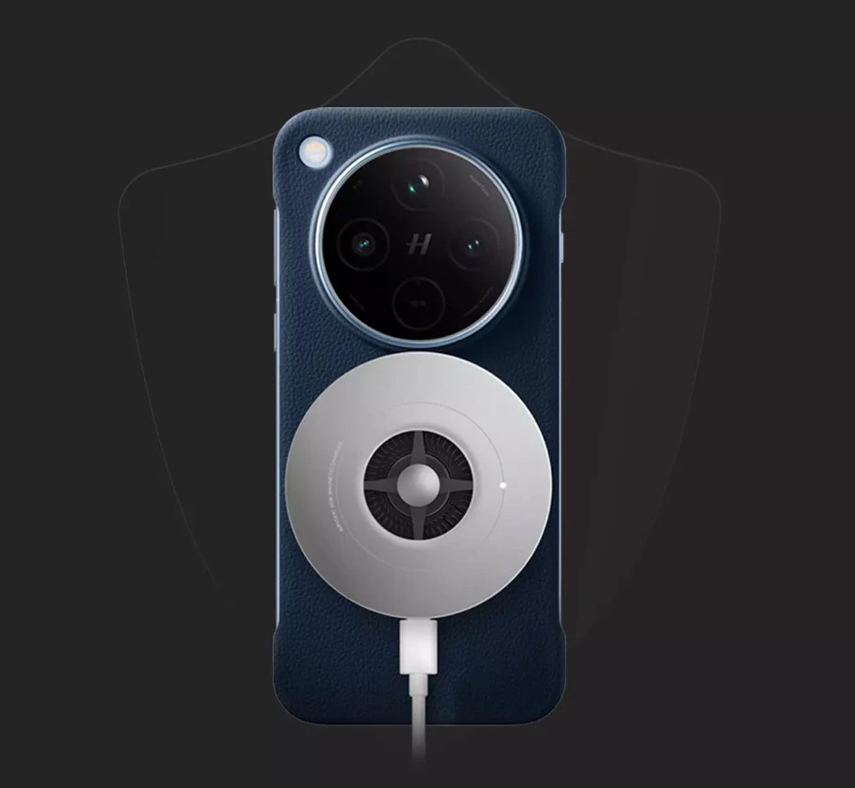 Бездротова магнітна зарядка OnePlus / OPPO AirVOOC 50W для смартфонів із підтримкою бездротової зарядки (сіра) Николаев - изображение 4