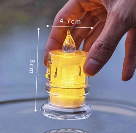 Набір LED свічок на батарейках  3 шт (0293) Сміла