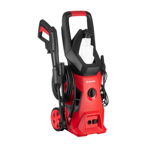 Мийка високого тиску, 1,6 кВт, 90-130 бар, 7 л/хв, шланг 5 м INTERTOOL DT-1515 Київ