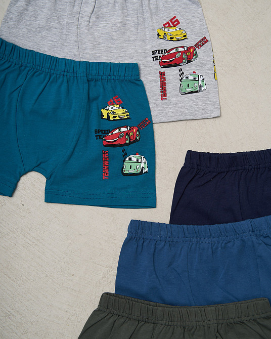 Боксеры подростковые однотонные - сбоку надпись. Набор из 5 шт. Nicoletta 41384 Киев - изображение 4