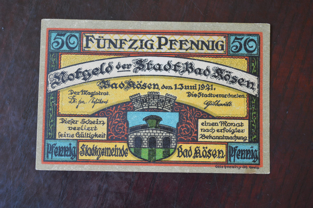 Германия. Нотгельд. 50Pf ( 8 ) Полтава - изображение 1