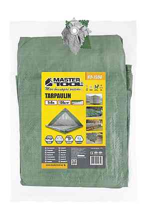 MASTERTOOL Тент MASTERTOOL GREEN/SILVER 5х8 м двосторонній 130 г/м² 89-1508 Коломия
