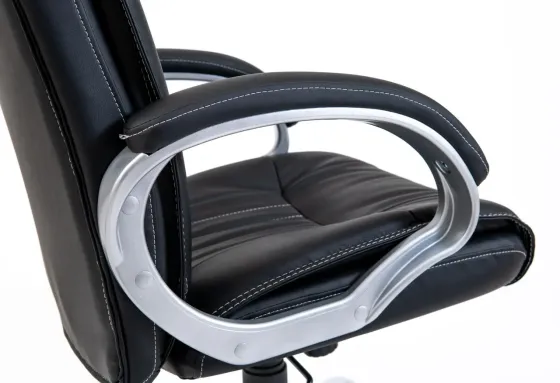 Офісне Крісло Керівника Richman Frankfurt Fly 2300 Хром М3 MultiBlock Чорний Київ