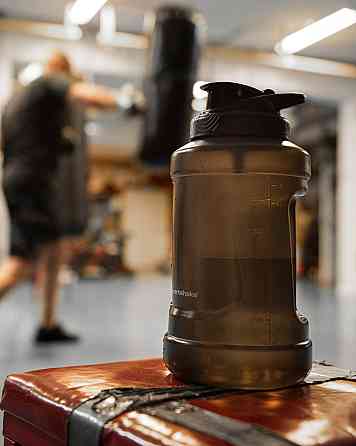 Спортивна пляшка SmartShake Ultimate Jug 72oz/2100ml Black Каменское