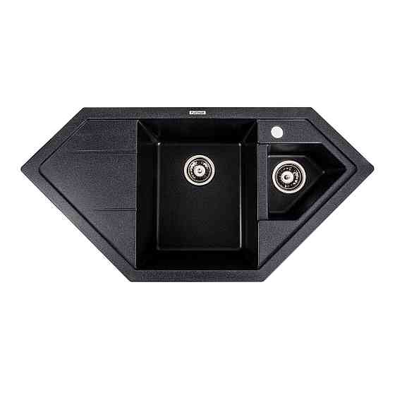 PLATINUM Гранітна мийка для кухні Platinum 9950 PANDORA матовий Карбон Київ