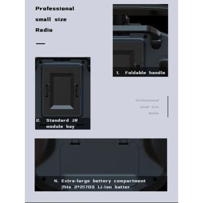 Пульт управления для дрона Jumper T12 MAXHALL ELRS2.4G (C10120) Винница - изображение 4