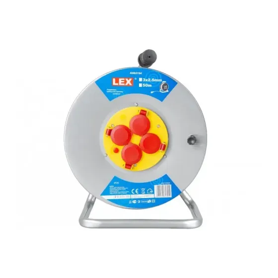 Подовжувач котушковий ALFA ALCR50M – електричний, 50 м, 3×2.5 мм² Львів