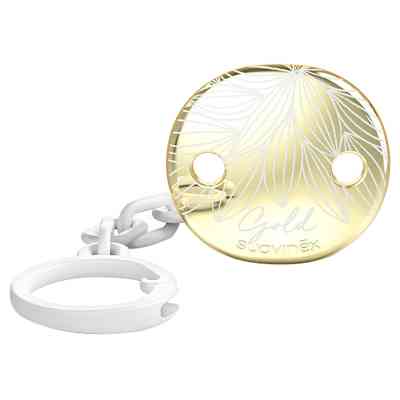 Клипса для пустышек Suavinex Gold Edition белая (307866) Винница