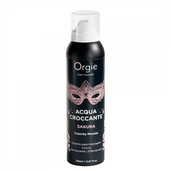 Масажна пінка Orgie – Acqua Croccante Sakura (150 мл), ефект бульбашок, що лопаються Львів
