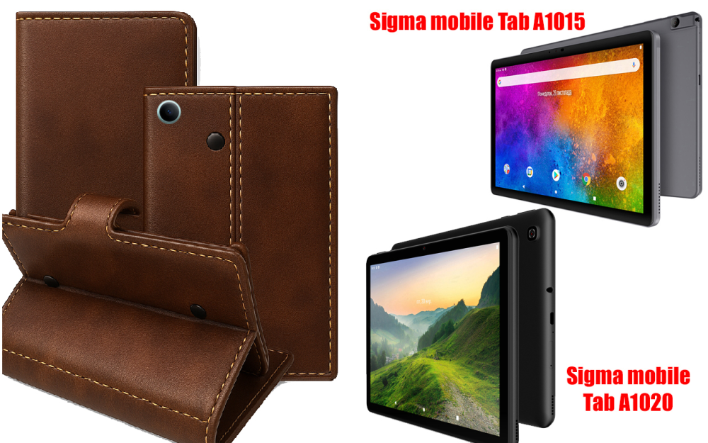 Книжка-трансформер для планшета Sigma Mobile Tab A1033 X-Treme, колір Black Buno-Red Київ - фото 1