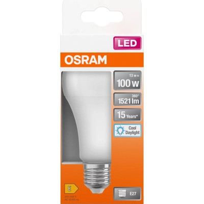Лампочка Osram CL A100 13W/865 230V FR E27 (4058075304277) Винница - изображение 4