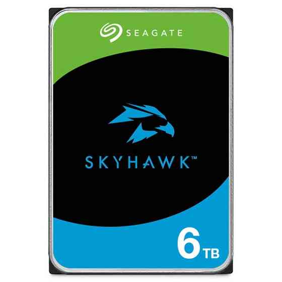 Накопичувач HDD SATA 6.0TB Seagate SkyHawk 5400rpm 256MB (ST6000VX009) 3.5" Харків