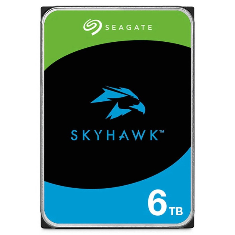 Накопичувач HDD SATA 6.0TB Seagate SkyHawk 5400rpm 256MB (ST6000VX009) 3.5" Харків - фото 1