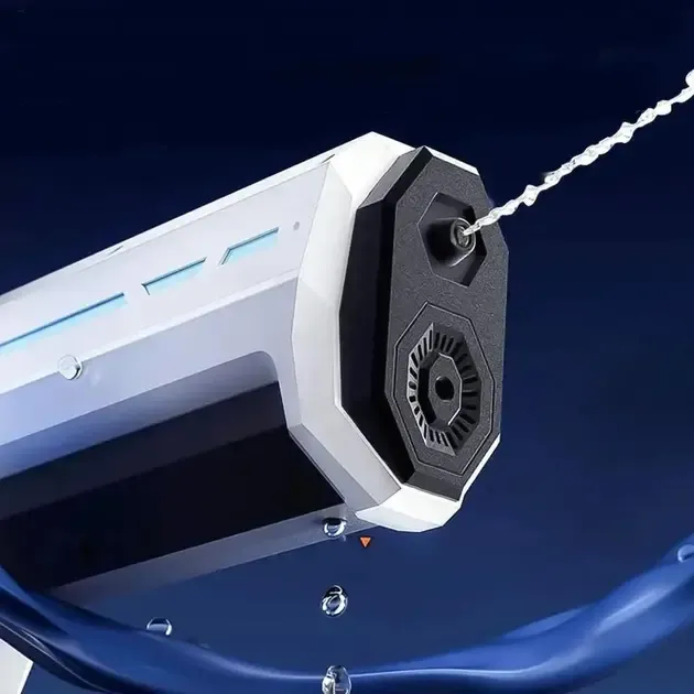 Водный бластер с насосом Zomer детский электрический водяной пистолет на аккумуляторе + USB Коломыя - изображение 6