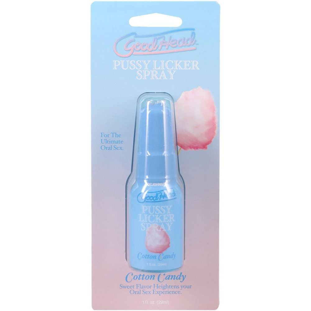 Спрей для кунілінгусу Doc Johnson GoodHead Pussy Licker Spray - Cotton Candy 29 мл Sex Aura Київ - фото 2