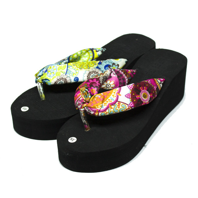 Вьетнамки женские черные на платформе Одесса - изображение 1