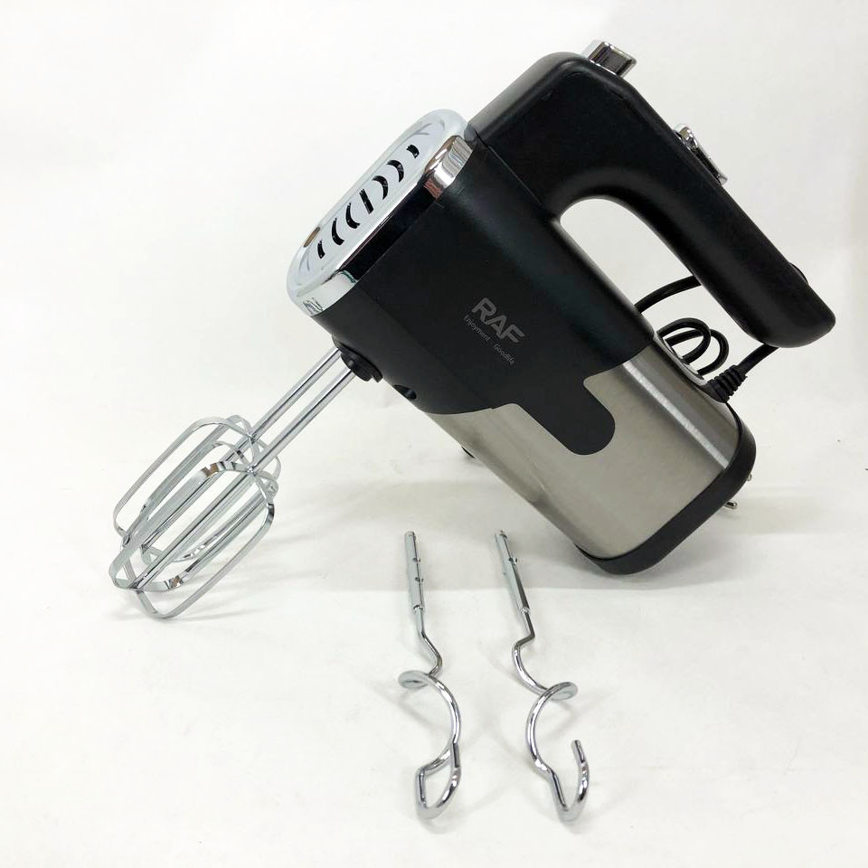 Ручной кухонный миксер для кондитера RAF R-6630 300 Вт, Миксер ручной 7 скоростей RT-66 Львов - изображение 3
