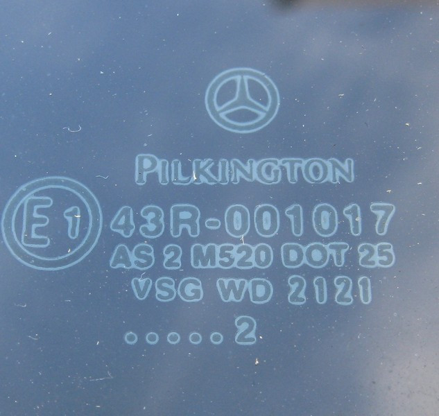 Mercedes-Benz  A2207300820 43R-001017 Глуха кватирка задніх правих дверей S-Class W220 Одесса - изображение 2