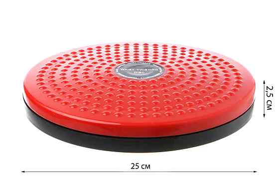 Диск здоров'я EasyFit Waist Twisting червоний Коломия