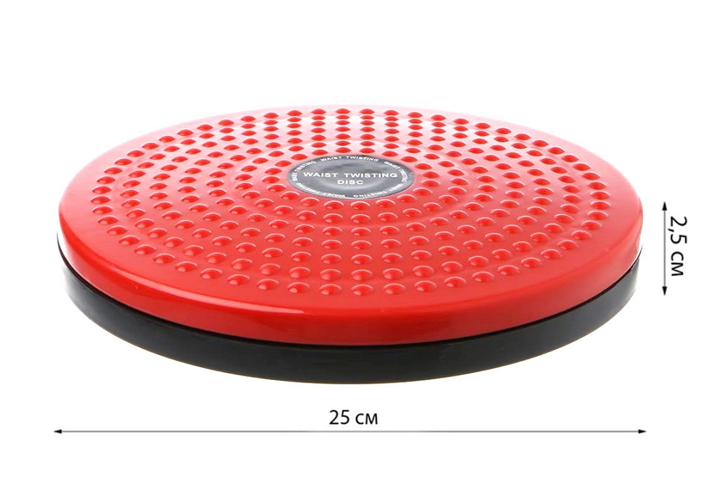 Диск здоров'я EasyFit Waist Twisting червоний Коломия - фото 2