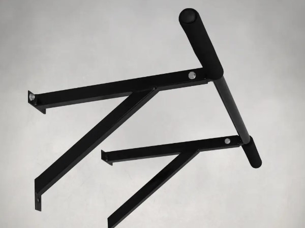 Турнік настінний, наддверний прямий 1 хват Спортивні стінки та турніки для дому Чорний Київ - фото 2