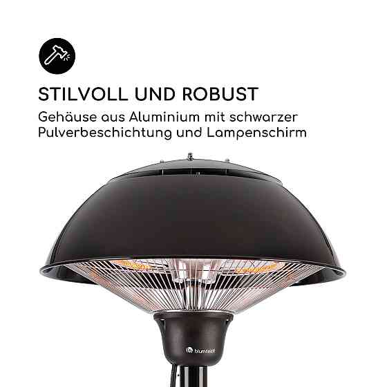 Інфрачервоний нагрівач Heat Guard Blackline 750/1500 Вт Carbon IP34 (Німеччина, читати опис) Рівне
