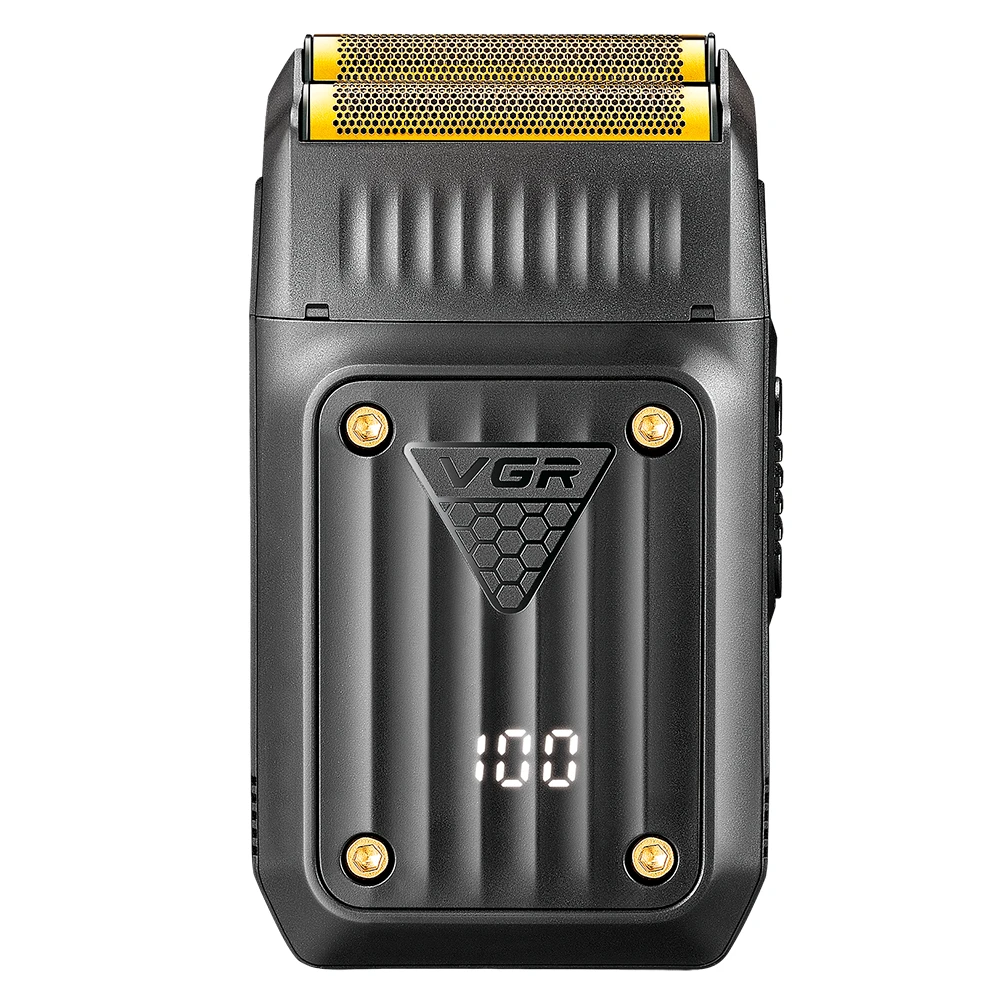 Електробритва чоловіча шейвер з подвійним лезом та LED-дисплеєм VGR HP-V-363 Коломыя - изображение 1