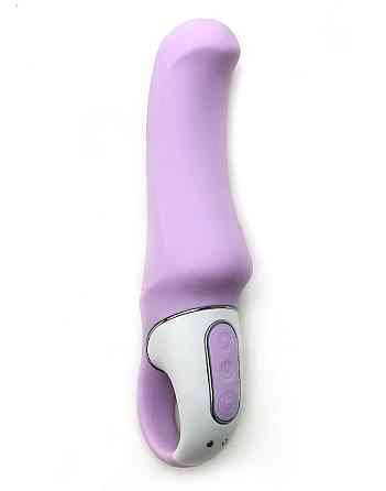 Мощный вибратор Satisfyer Vibes Charming Smile с гибким стволом, литой силикон, 12 режимов работы Sex Aura Киев