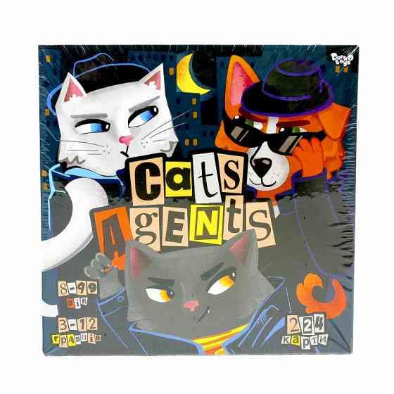 Розважальна гра "CATS AGENTS" укр (10), шт Київ