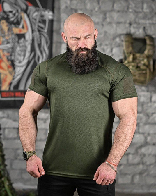 Футболка влагоотводящая commander oliva ВТ6242 Одесса - изображение 5