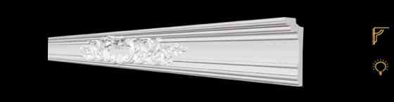 Потолочный плинтус 2м   GP-92 (совместим c GP93)  63х30 mm под натяжной потолок и подсветку Днепр