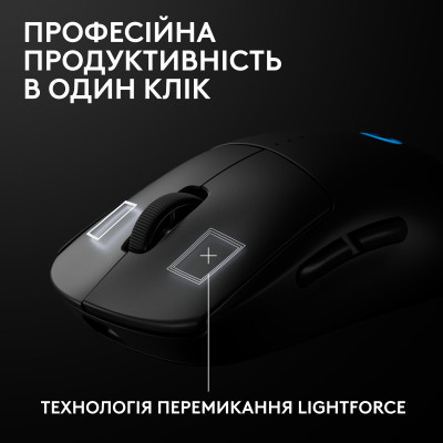 Мышка Logitech G Pro 2 Lightspeed Wireless Black (910-007295) Винница - изображение 2