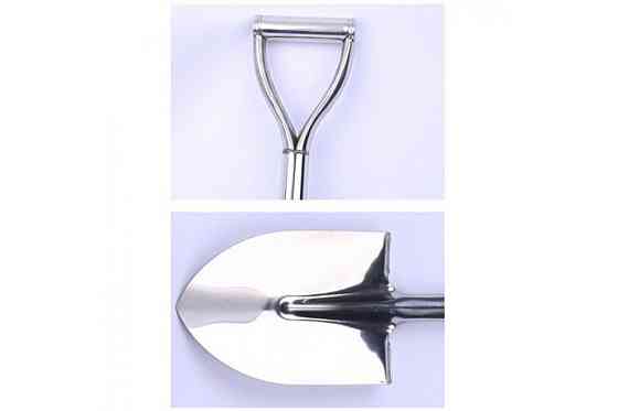 Садова штикова лопата з неіржавкої сталі 80 см  зі зручною ручкою, подарунок Одеса