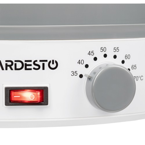 Сушарка для овочів і фруктів 245W (5 піддонів*h3см) d32см FDB-5320 Ardesto Житомир