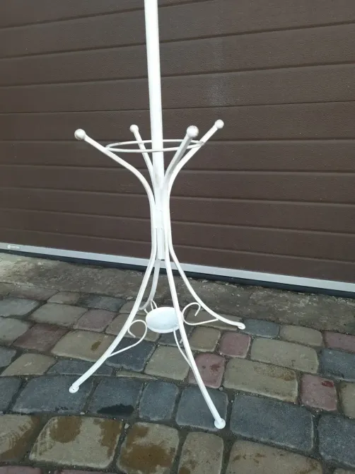 Кована вішалка стійка підлогова для одягу M-083 для одягу Б3914 Бежевий Київ - фото 8