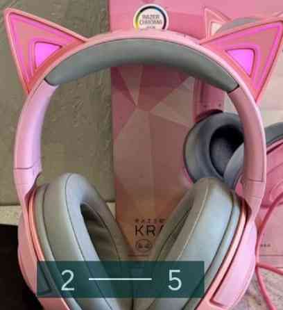 Навушники бездротові Razer Kraken BT Kitty Edition. Харків