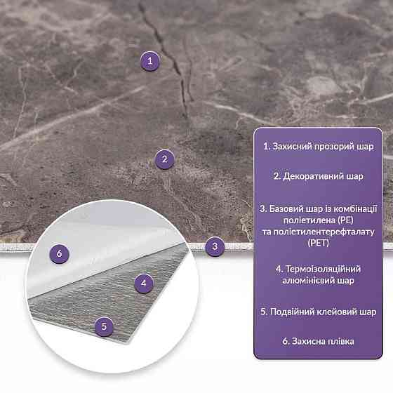 Самоклеящаяся стеновая PET плитка 600х300х2мм SW-00002316 Киев