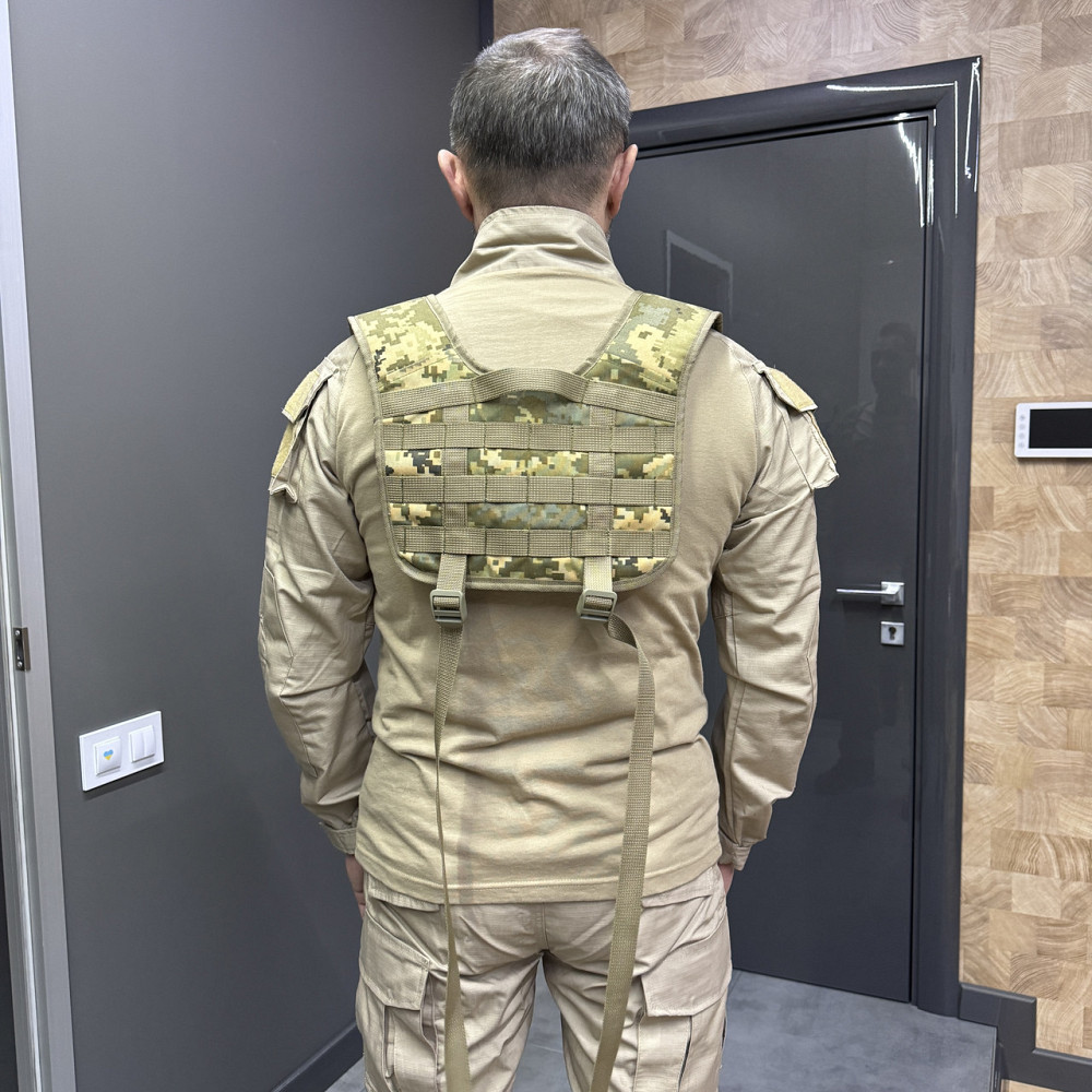 Плечи к варбелту, система Молли, Cordura 1000D, WINTAC, Пиксель, плечи к разгрузочному поясу, лямки для РПС Solmir Киев - изображение 3