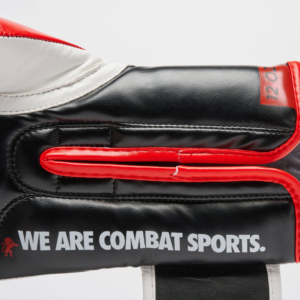 Боксерские перчатки Leone GN333 LOGO WACS Black 10 унций (каппу в комплекте) Киев - изображение 8