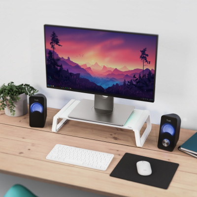 Подставка для монитора Trust Monta, white (25351_TRUST) Винница - изображение 3