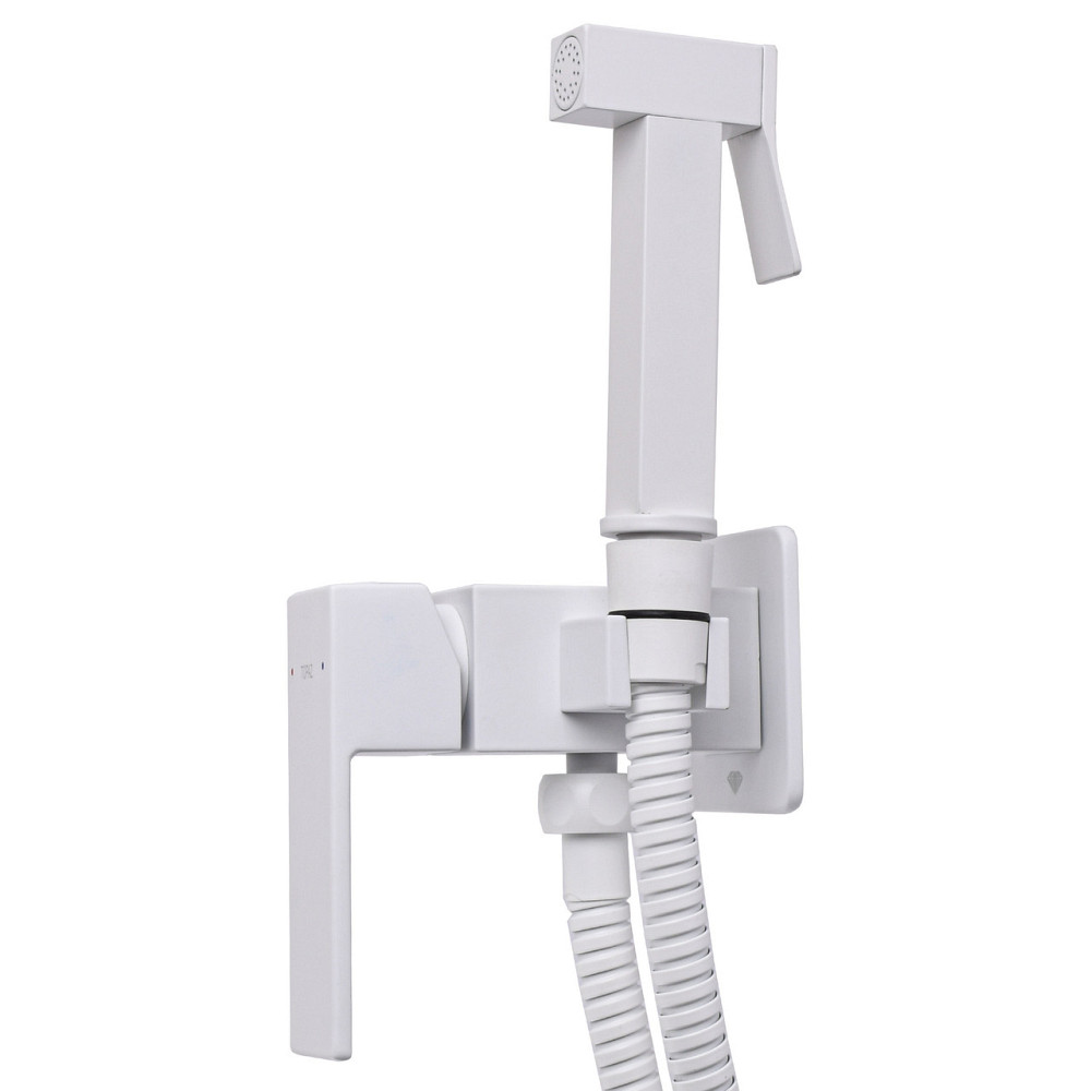 Змішувач гігієнічний TOPAZ ODISS TO 18604-H62-WW Київ - фото 5