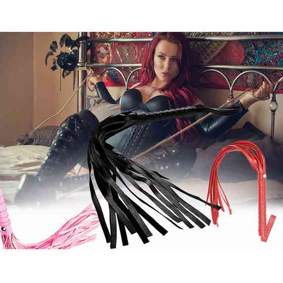 Батіг для рольових ігор "Sexy" - Червоний - Садо-мазо Вінниця