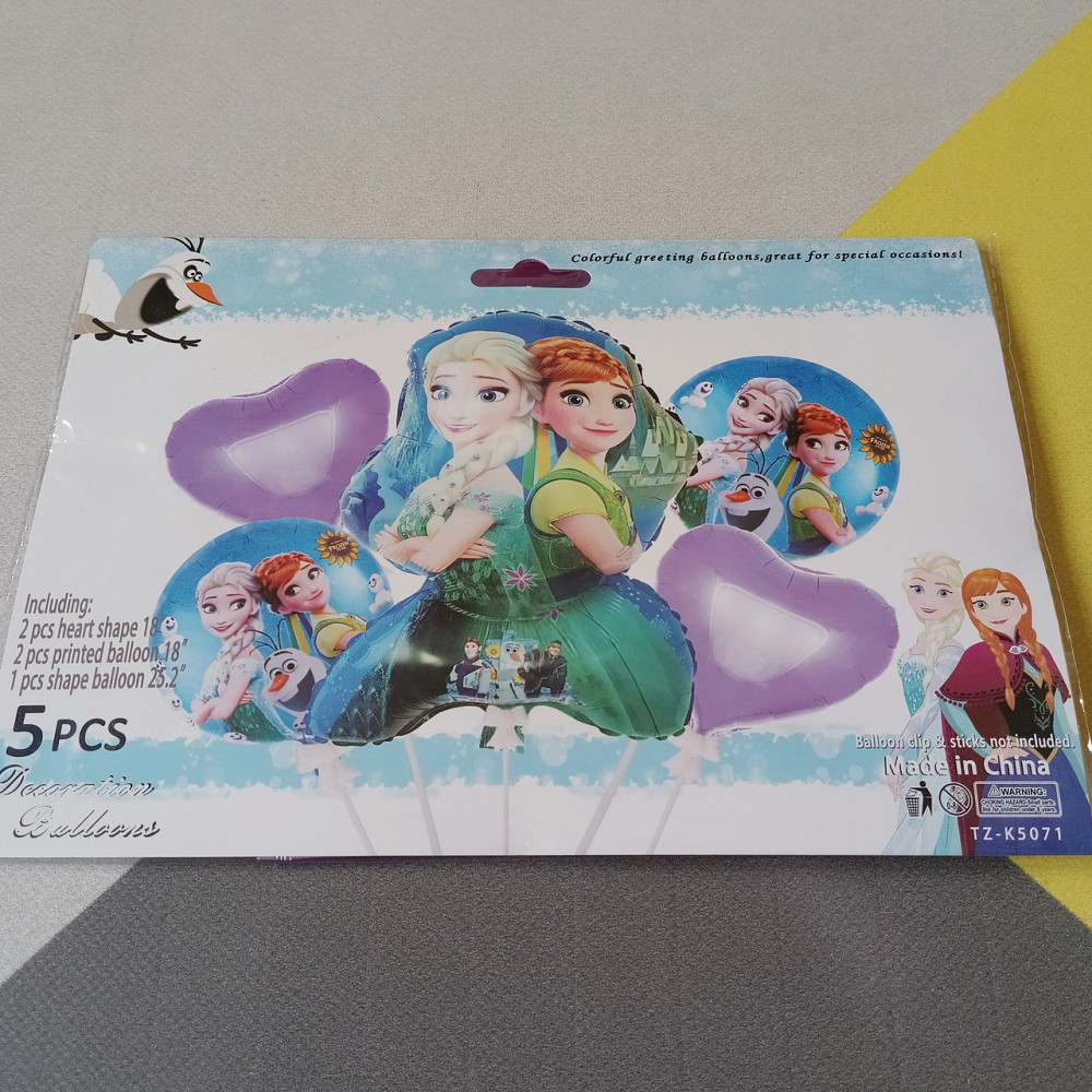 Набор воздушных шаров Эльза и Анна (5 предметов) Киев - изображение 1