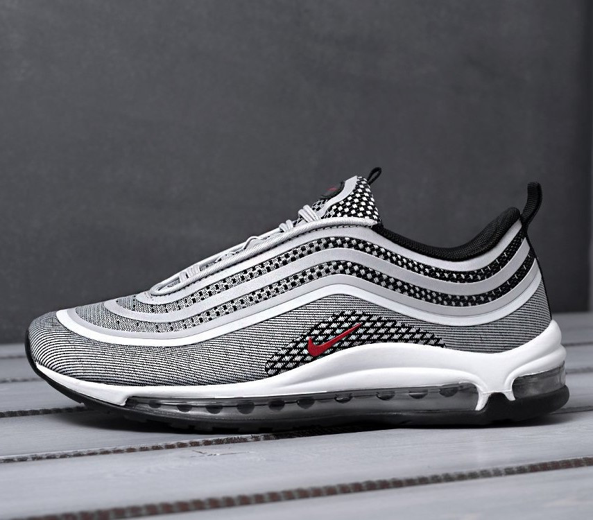 Мужские Кроссовки Nike 97 Серые Найк с Рефлективом (размеры: 43,44) Видео Обзор Днепр - изображение 10