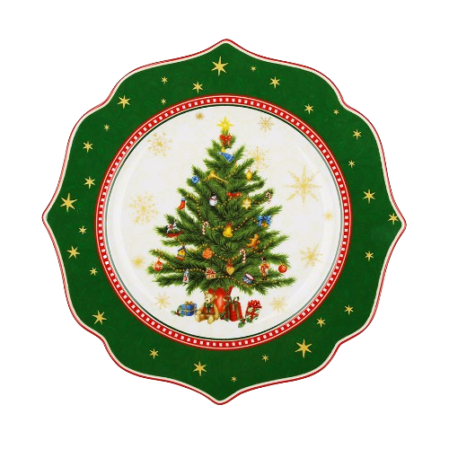 Тарілка Christmas Story d21*1,3см порцеляна 149-045 БОНА ДИ Житомир - фото 1
