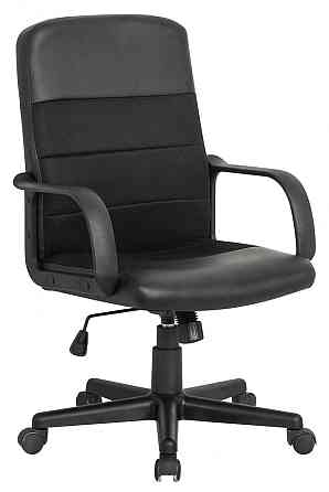 Офісне Крісло Керівника Richman Garri Пластик М1 Tilt Чорний Дніпро