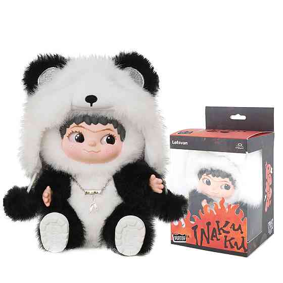М'яка іграшка лімітована POP TOP Letsvan серії Wakuku - Панда Днепр