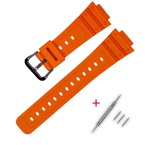 Ремешок для Casio G-Shock DW-5600 B Orange BK SBR Киев